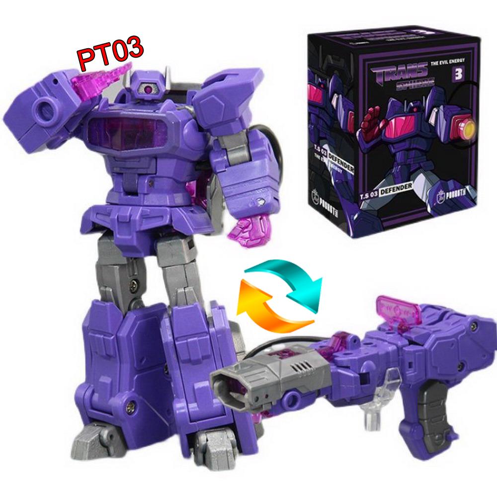 Трансформація Міні-іграшка Pochket Toys Soundwave PT04 Shockwave PT03 Powerglide M01 Деформація Фігурка Дії DX9
Трансформація Міні-іграшка Pochket Toys Soundwave PT04 Shockwave PT03 Powerglide M01 Деформація Фігурка Дії DX9