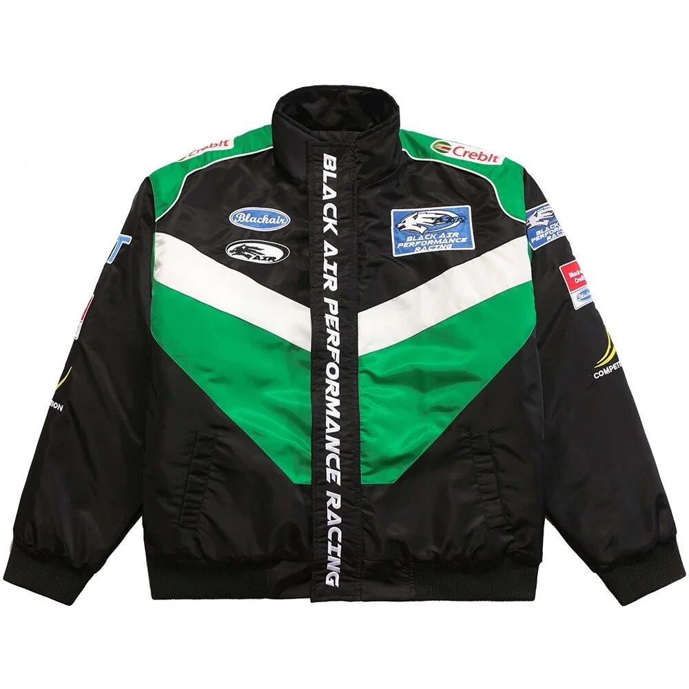 Winter Thicken Jacket Men Embroidery Patch Patchwork Color Fashion Warm Loose Womne High Street Motorcycle Coat Bomber Outwear 
Winter Thicken Jacket Men Embroidery Patch Patchwork Color Fashion Warm Loose Womne High Street Motorcycle Coat Bomber Outwear