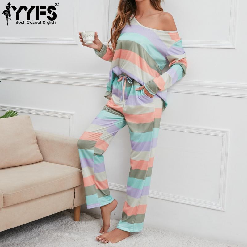 YYFS Women s Fashion Casual Spring Autumn Stripe Print Long Sleeve O-Neck Trousers Pants Suits S
YYFS Women s Fashion Casual Spring Autumn Stripe Print Long Sleeve O-Neck Trousers Pants Suits S
