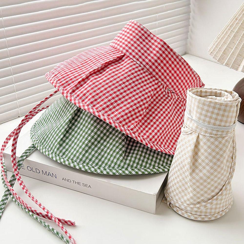 Foldable Large Brim Sun Hat Plaid Print Wide Brim Sunhat Simple Summer Fisherman Cap Sun Supplies чорний
Foldable Large Brim Sun Hat Plaid Print Wide Brim Sunhat Simple Summer Fisherman Cap Sun Supplies чорний