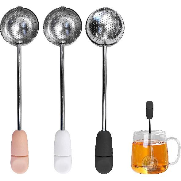 3 шт. Сетчатый чайный инфузор из нержавеющей стали с закручивающимся механизмом, Многоразовый заварник для рассыпного чая из нержавеющей стали, Чайное ситечко-диффузор с мелкой сеткой для
3 шт. Сетчатый чайный инфузор из нержавеющей стали с закручивающимся механизмом, Многоразовый заварник для рассыпного чая из нержавеющей стали, Чайное ситечко-диффузор с мелкой сеткой для