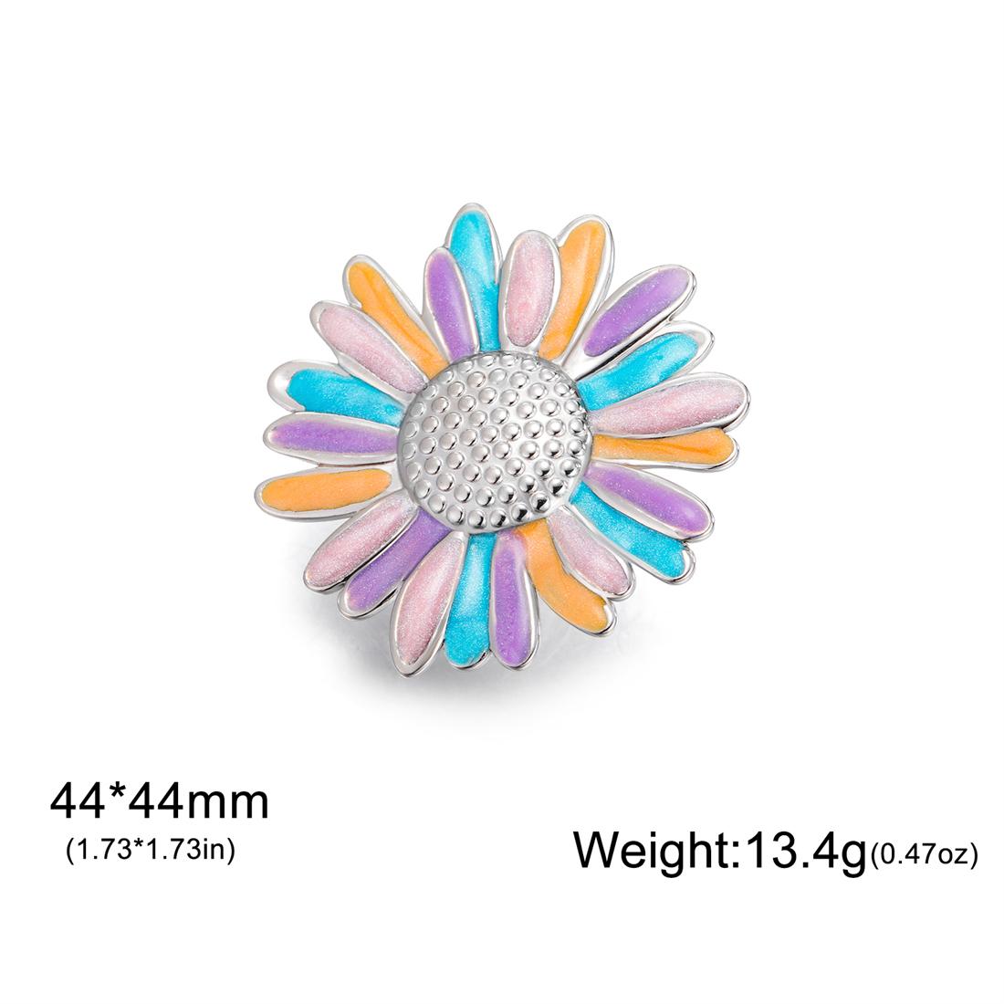 Colorful Flower Rings for Women Girl Stainless Steel Plant Sunflower Adjustable Rings Fashion Wedding Jewelry Gift resizable
Colorful Flower Rings for Women Girl Stainless Steel Plant Sunflower Adjustable Rings Fashion Wedding Jewelry Gift resizable