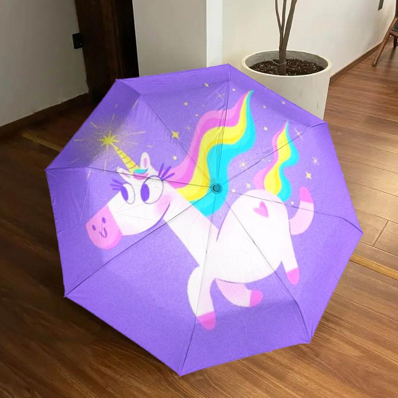 1pc Unicorn, Rainbow Automatic Open/Close Umbrella, Halloween & Gifts - Ideal for Daily, Formal, Party Use, Durable Canopy yy251011018
1pc Unicorn, Rainbow Automatic Open/Close Umbrella, Halloween & Gifts - Ideal for Daily, Formal, Party Use, Durable Canopy yy251011018