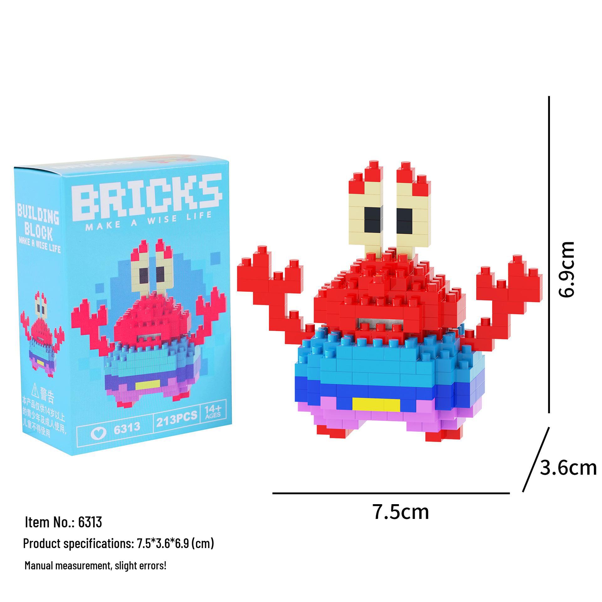 Міні мультяшні будівельні блоки - Сумісні з Lego, Збірна головоломка для дітей
Міні мультяшні будівельні блоки - Сумісні з Lego, Збірна головоломка для дітей