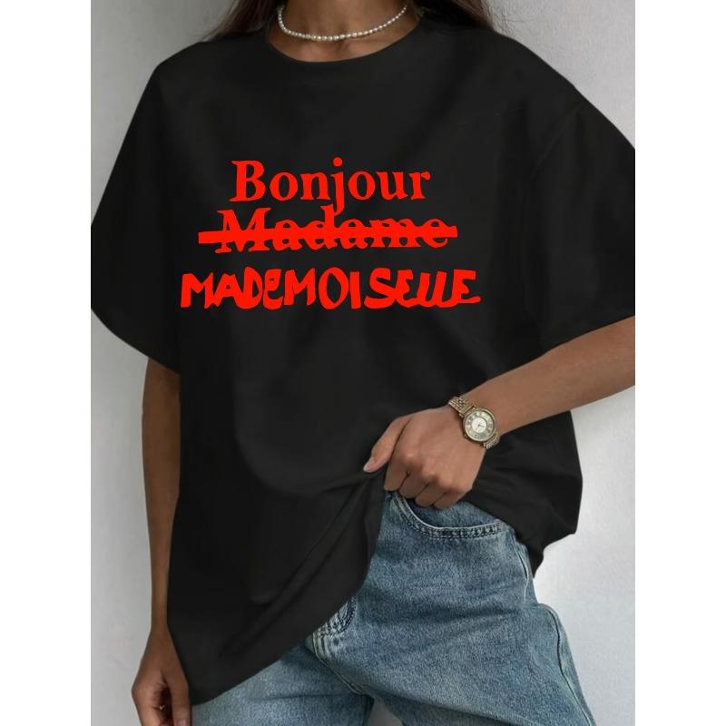 Women s Fashion T-Shirt with Red Artistic Font Print, Casual and Trendy Round Neck Summer Top for Daily Wear 4XL чорний
Women s Fashion T-Shirt with Red Artistic Font Print, Casual and Trendy Round Neck Summer Top for Daily Wear 4XL чорний