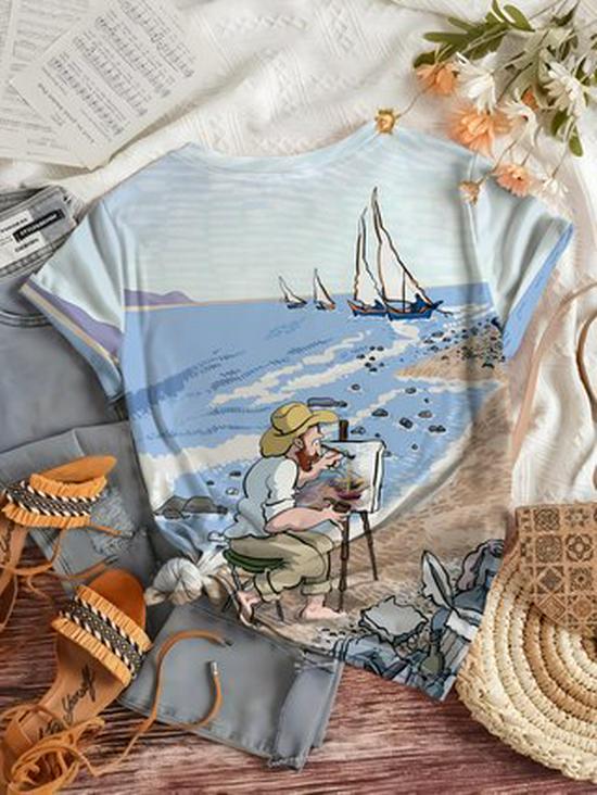 Custom Short Sleeve Ladies T-Shirt with 3D Prints – Thousands of Styles Available L
Custom Short Sleeve Ladies T-Shirt with 3D Prints – Thousands of Styles Available L