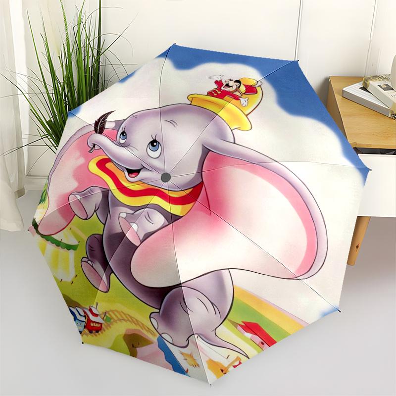 Автоматический складной зонт-трость Dumbo Elephant, Мультяшный дизайн, Милый мультяшный рисунок, Портативный уличный зонт, Идеальный, Праздничный подарок для Disney f
Автоматический складной зонт-трость Dumbo Elephant, Мультяшный дизайн, Милый мультяшный рисунок, Портативный уличный зонт, Идеальный, Праздничный подарок для Disney f