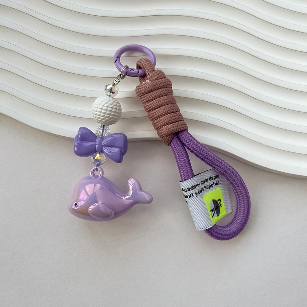 Decoration Whale Keychain Cartoon Car Key Ring Creative Dolphin Bag Pendants Girls білий
Decoration Whale Keychain Cartoon Car Key Ring Creative Dolphin Bag Pendants Girls білий