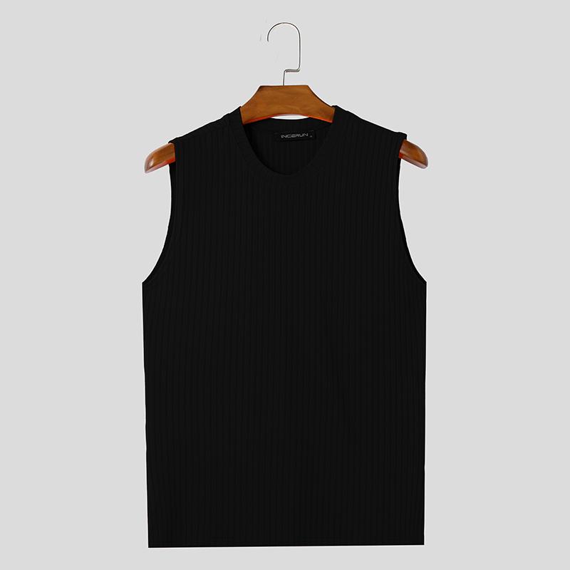 INCERUN Летние мужские майки без рукавов с круглым вырезом, повседневные однотонные спортивные футболки для спортзала 3XL чёрный
INCERUN Летние мужские майки без рукавов с круглым вырезом, повседневные однотонные спортивные футболки для спортзала 3XL чёрный