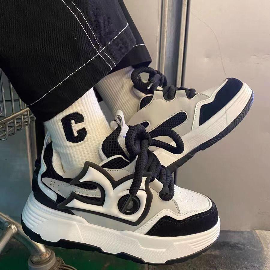 Гочао хлебные туфли новый нишевый дизайн высокая платформа кроссовки для папы женские для пар универсальные спортивные туфли мужские 44
Гочао хлебные туфли новый нишевый дизайн высокая платформа кроссовки для папы женские для пар универсальные спортивные туфли мужские 44