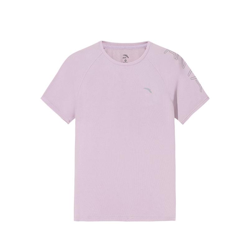 Anta Comfortable Breathable Versatile Short Sleeve T-Shirt Women Tops Purple 962527121-1
Anta Comfortable Breathable Versatile Short Sleeve T-Shirt Women Tops Purple 962527121-1
