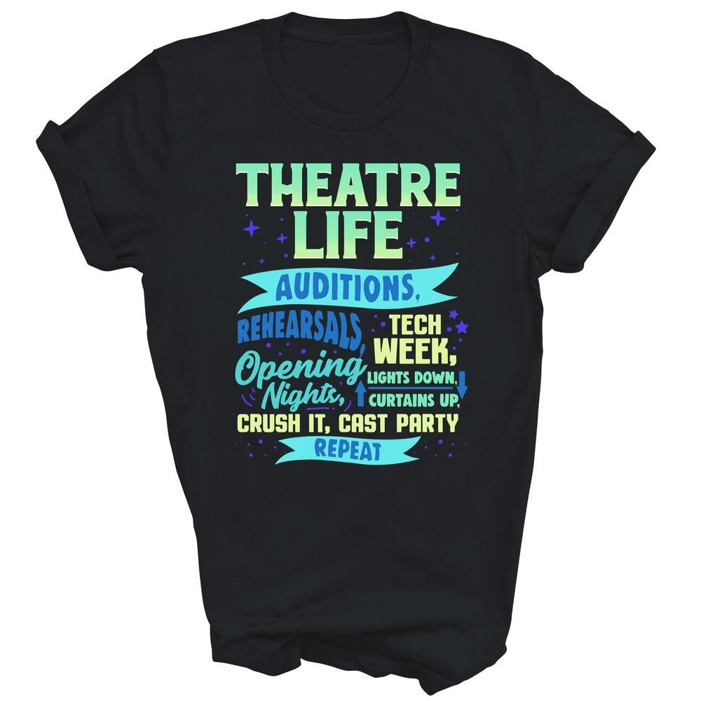 Theatre Nerd Actor Funny Musical Unisex Shirt Gift L
Theatre Nerd Actor Funny Musical Unisex Shirt Gift L