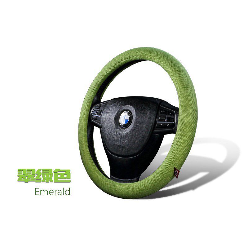 Car Steering Wheel Cover, Linen Fabric, Suitable for All Seasons, Sweat-Absorbent, Breathable, Non-Slip, Simple and Versatile, Winter Warm Grip Green Handlebar Grips
Car Steering Wheel Cover, Linen Fabric, Suitable for All Seasons, Sweat-Absorbent, Breathable, Non-Slip, Simple and Versatile, Winter Warm Grip Green Handlebar Grips