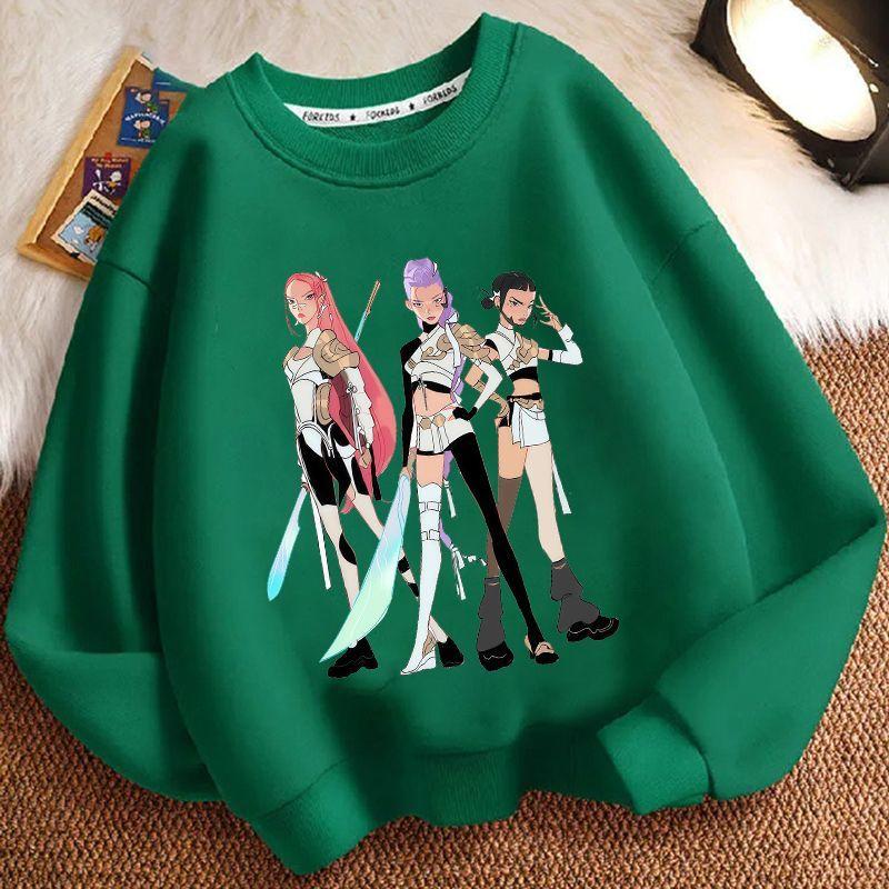 Детские командные топы для охоты на ведьм, свободные толстовки с длинным рукавом и круглым вырезом для мальчиков и девочек, осень и зима 160
Детские командные топы для охоты на ведьм, свободные толстовки с длинным рукавом и круглым вырезом для мальчиков и девочек, осень и зима 160