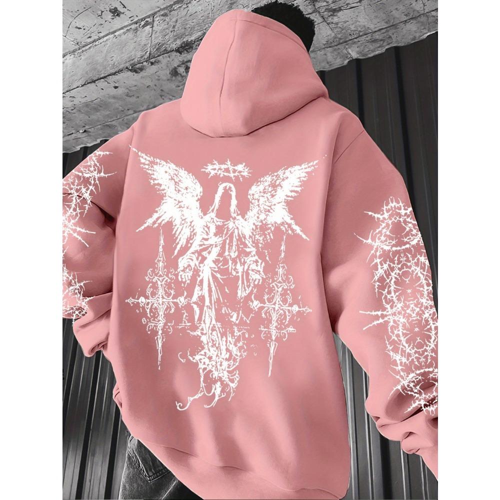 Hot selling autumn and winter men s Gothic angel print soft and comfortable hooded sports outdoor streetwear 6XL
Hot selling autumn and winter men s Gothic angel print soft and comfortable hooded sports outdoor streetwear 6XL