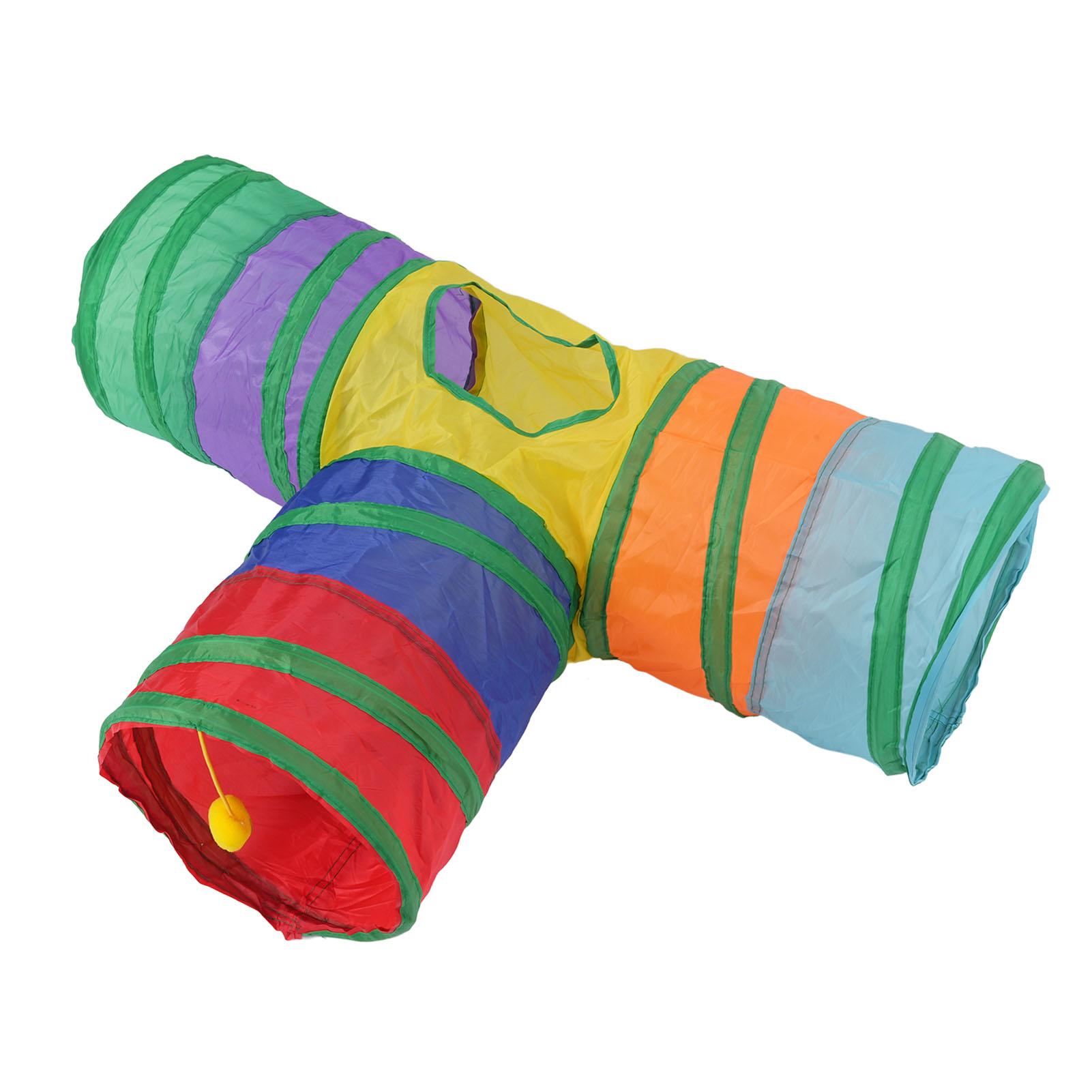 Cat Tunnel 3 Way Folding Portable Canvas Puppy Kitten Cat Tunnel Tube Toy for Indoor Outdoor
Cat Tunnel 3 Way Folding Portable Canvas Puppy Kitten Cat Tunnel Tube Toy for Indoor Outdoor