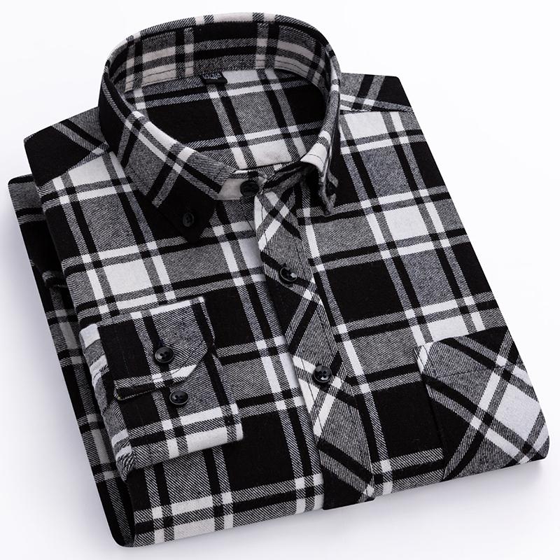 Plus Size 8XL100%cotton Sanding Long-sleeve Shirts for Men Slim Fit Casual Plain Shirt Soft Palid Tops Designer Elegant Clothes 48
Plus Size 8XL100%cotton Sanding Long-sleeve Shirts for Men Slim Fit Casual Plain Shirt Soft Palid Tops Designer Elegant Clothes 48