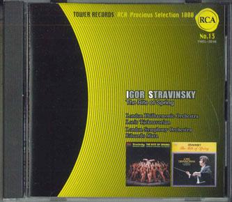 CD CHEGNAVOURIAN & MARTA - Stravinsky Ballet Music the Rite O TWCL2016 TOWER RECORDS Japan Classical Used
CD CHEGNAVOURIAN & MARTA - Stravinsky Ballet Music the Rite O TWCL2016 TOWER RECORDS Japan Classical Used
