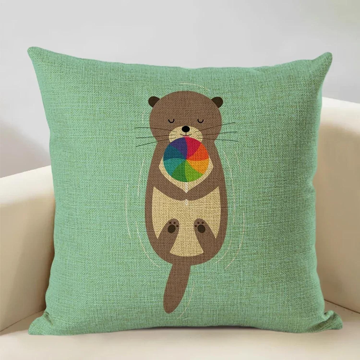 Animal Cushion Linen Pillowcase Decorative Sofa Pillow Home Decor Hedgehog Fo Bear Pillow Cases ,(3) 66x66cm
Animal Cushion Linen Pillowcase Decorative Sofa Pillow Home Decor Hedgehog Fo Bear Pillow Cases ,(3) 66x66cm
