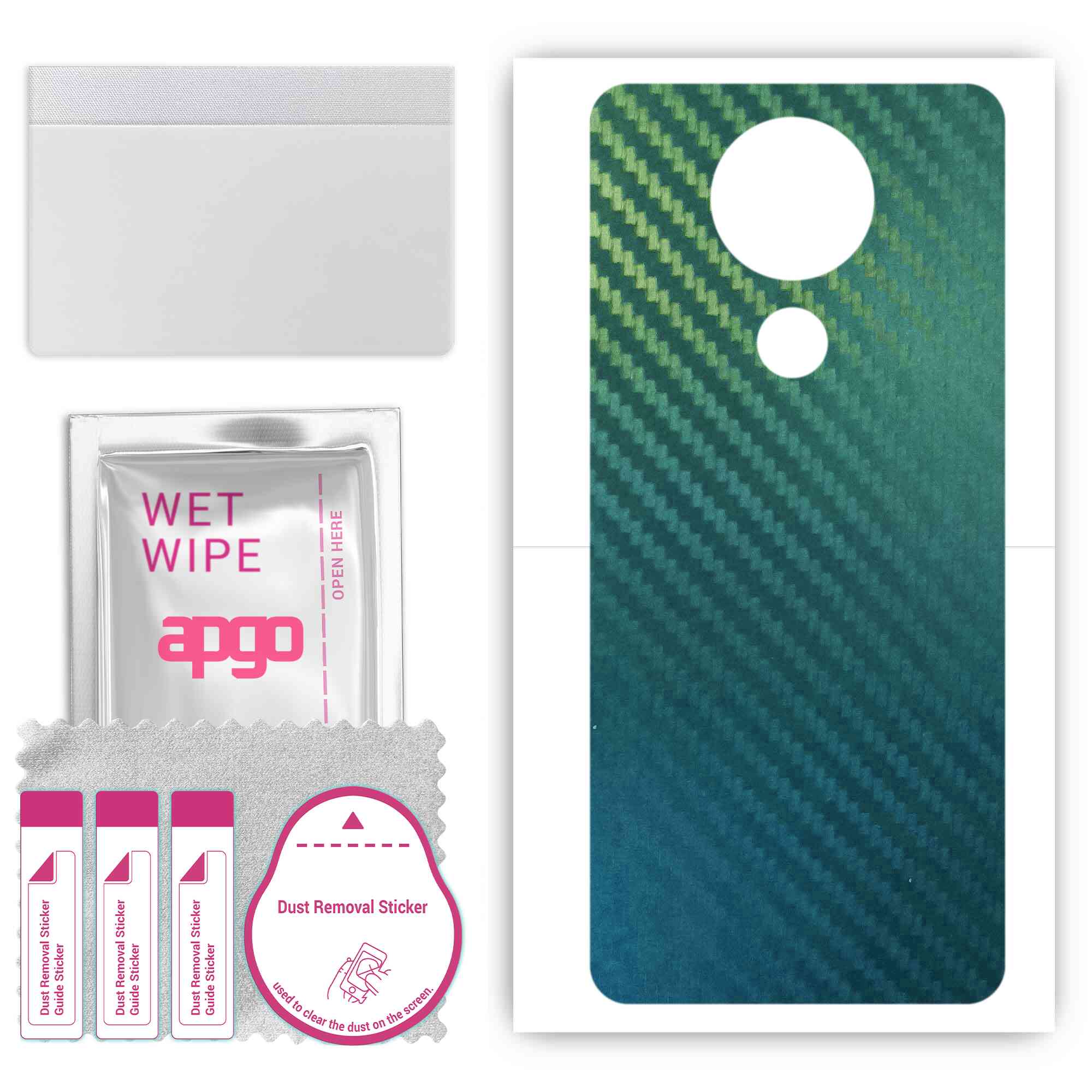 Apgo Protective Skin Sticker for the back compatible with Blackview A80s, Wrap Film, Foil, Vinyl - Pattern Carbon Chameleon CAKA1
Apgo Protective Skin Sticker for the back compatible with Blackview A80s, Wrap Film, Foil, Vinyl - Pattern Carbon Chameleon CAKA1