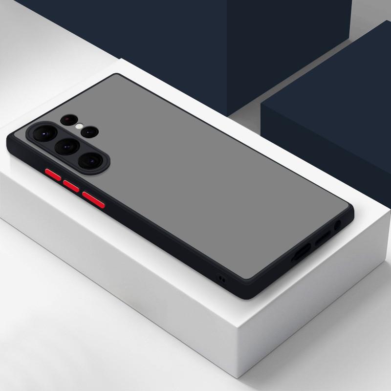 Чехол для телефона ударопрочный матовый для SUMSUNG Samsung S22 Ultra чёрный
Чехол для телефона ударопрочный матовый для SUMSUNG Samsung S22 Ultra чёрный