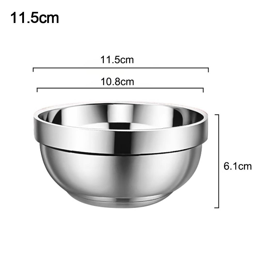 316 Stainless Steel Stainless Steel Bowls Double-layer Thick Durable Anti Scalding Bowls Cereal Bowls Children Adults
316 Stainless Steel Stainless Steel Bowls Double-layer Thick Durable Anti Scalding Bowls Cereal Bowls Children Adults