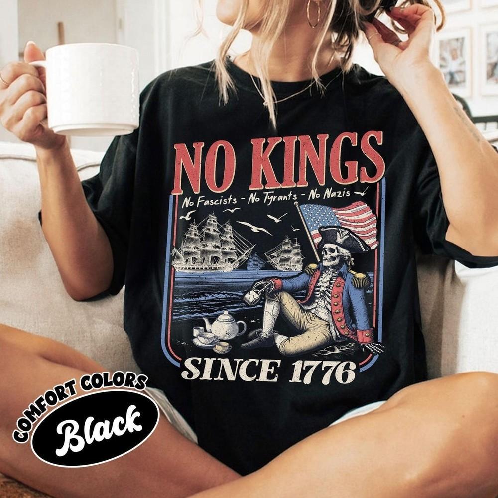 No Kings Since 1776 Shirt, Rejecting Kings Shirt, 4Th Of July America Tee Unisex Unisex T-Shirt XL
No Kings Since 1776 Shirt, Rejecting Kings Shirt, 4Th Of July America Tee Unisex Unisex T-Shirt XL