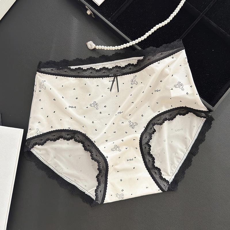 Matcha Girl Pure Desire Lace Patchwork Ultra-Thin Ice Silk Panties with Sweet Cool Print & Antibacterial Mid-Waist Design M (42-62.5 kg)
Matcha Girl Pure Desire Lace Patchwork Ultra-Thin Ice Silk Panties with Sweet Cool Print & Antibacterial Mid-Waist Design M (42-62.5 kg)