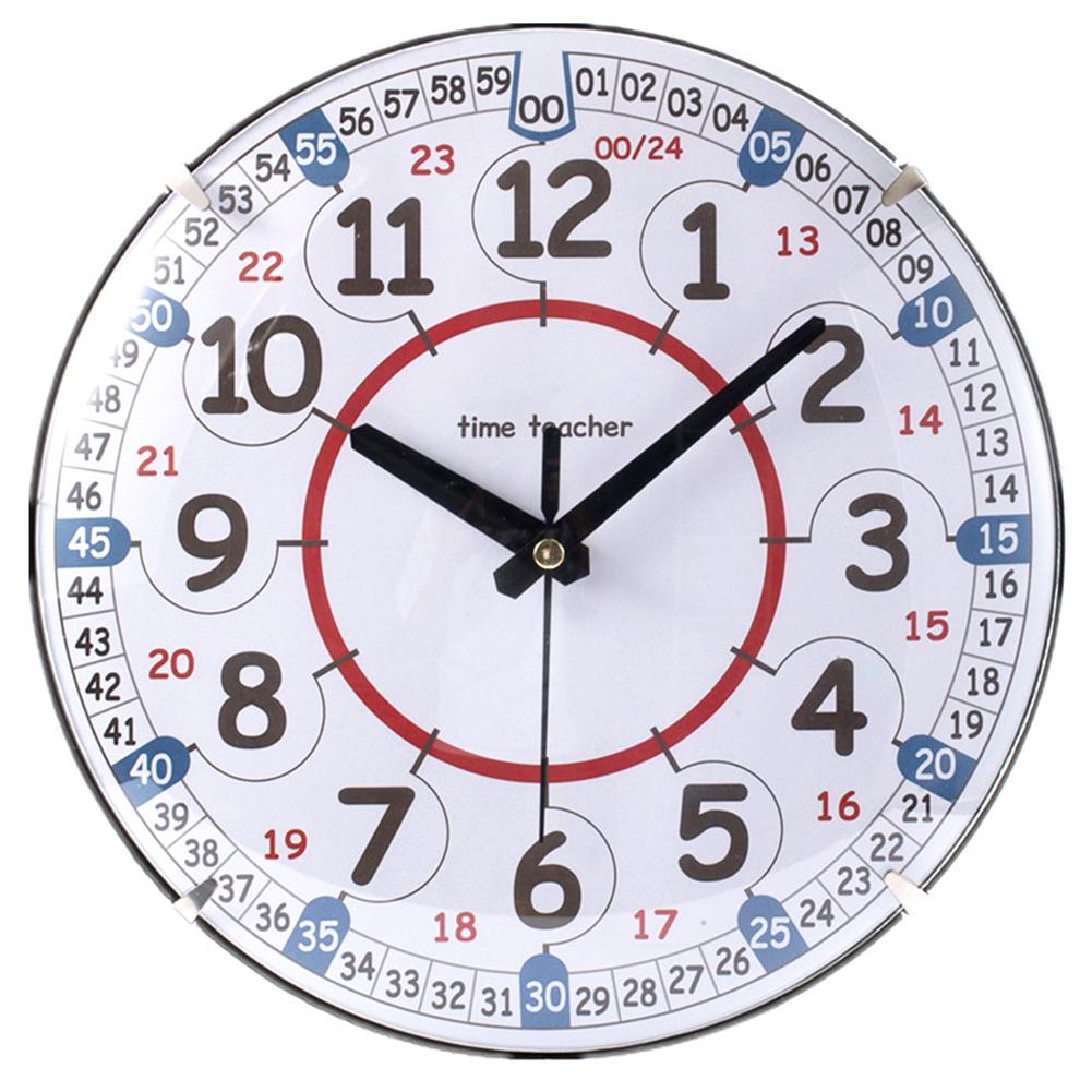 Children Round Wall Clock Silent Non Ticking Learning Clock For School Classrooms Playrooms Kids Bedrooms as shown
Children Round Wall Clock Silent Non Ticking Learning Clock For School Classrooms Playrooms Kids Bedrooms as shown