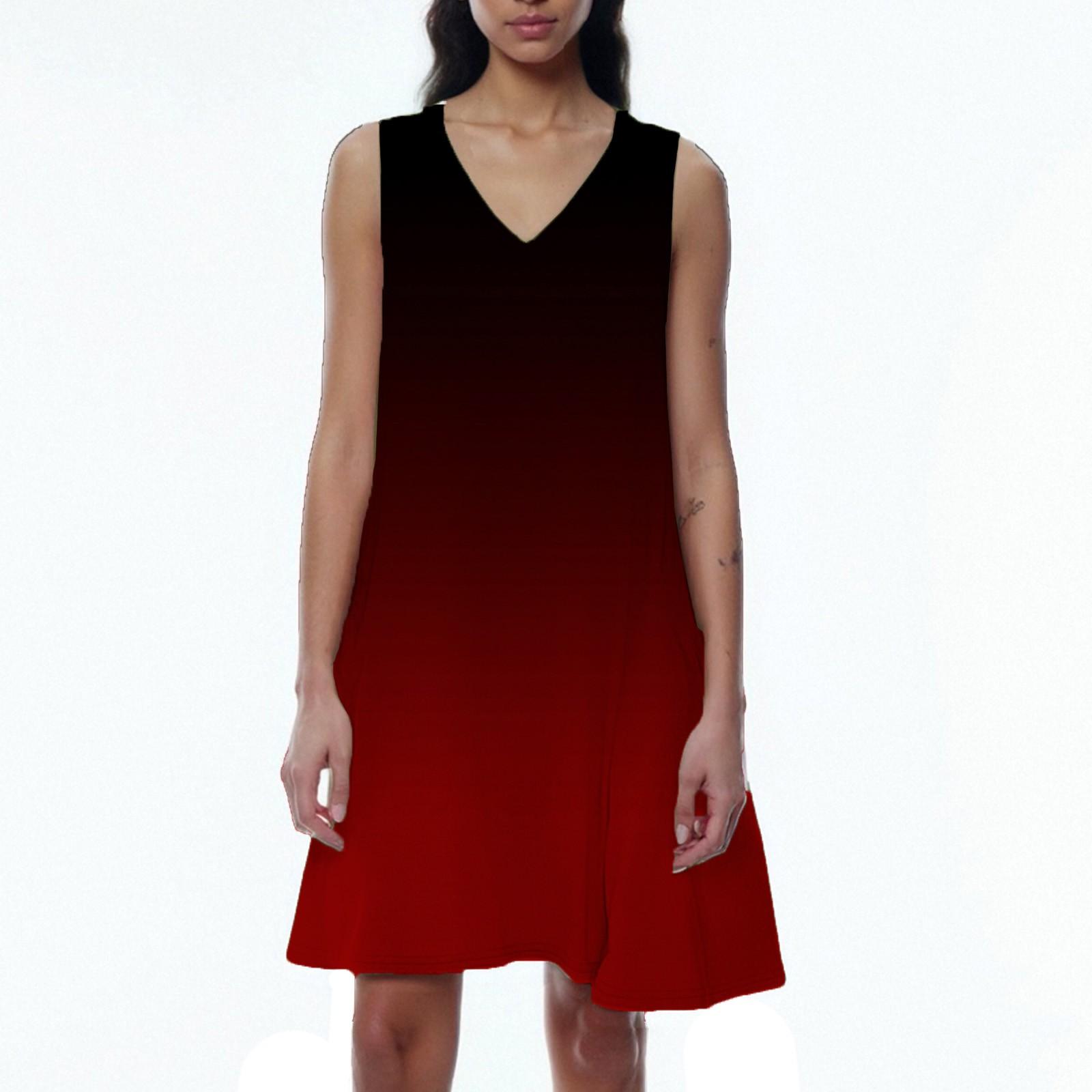 Женские летние платья без рукавов повседневные нарядные платья XL винный
Женские летние платья без рукавов повседневные нарядные платья XL винный