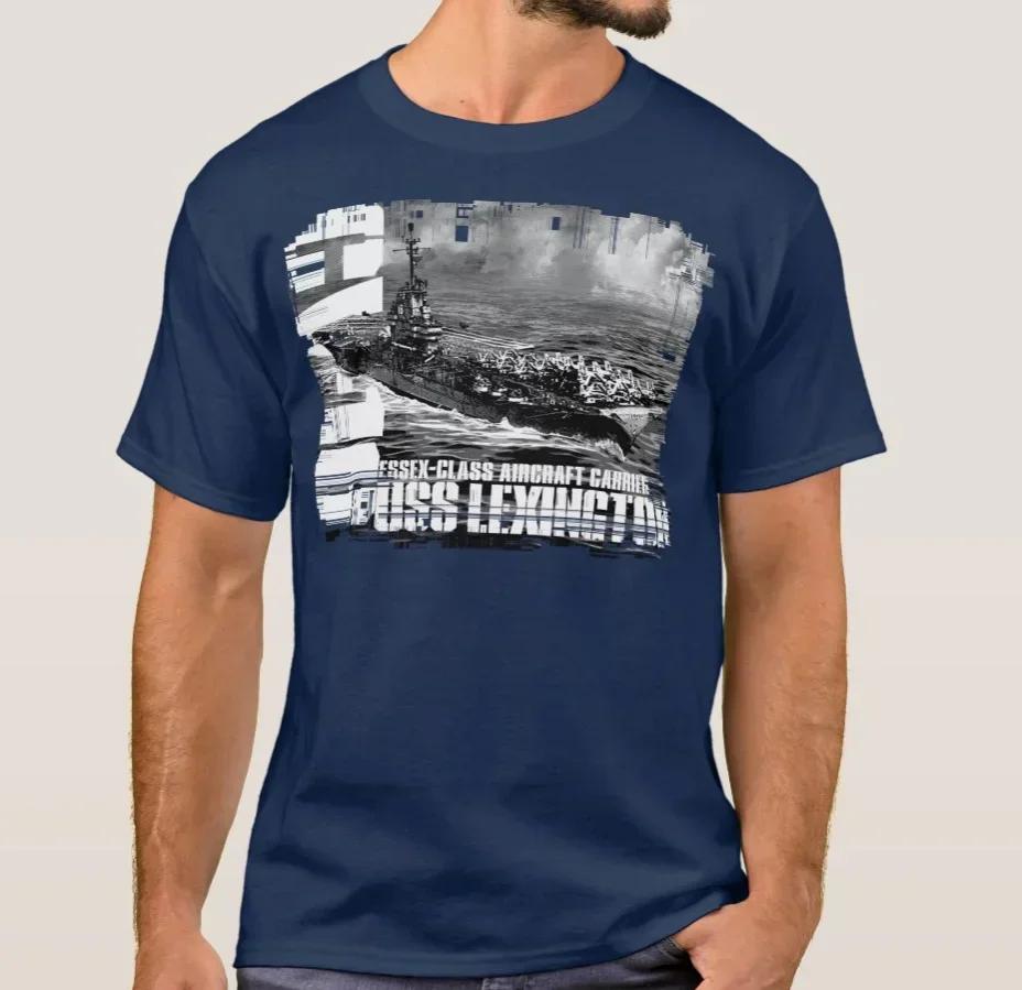 WWII Essexclass USS Lexington CV16 Aircraft Carrier TShirt 100 Cotton ONeck Short Sleeve Casual Mens Tshirt Size S3XL 4XL
WWII Essexclass USS Lexington CV16 Aircraft Carrier TShirt 100 Cotton ONeck Short Sleeve Casual Mens Tshirt Size S3XL 4XL