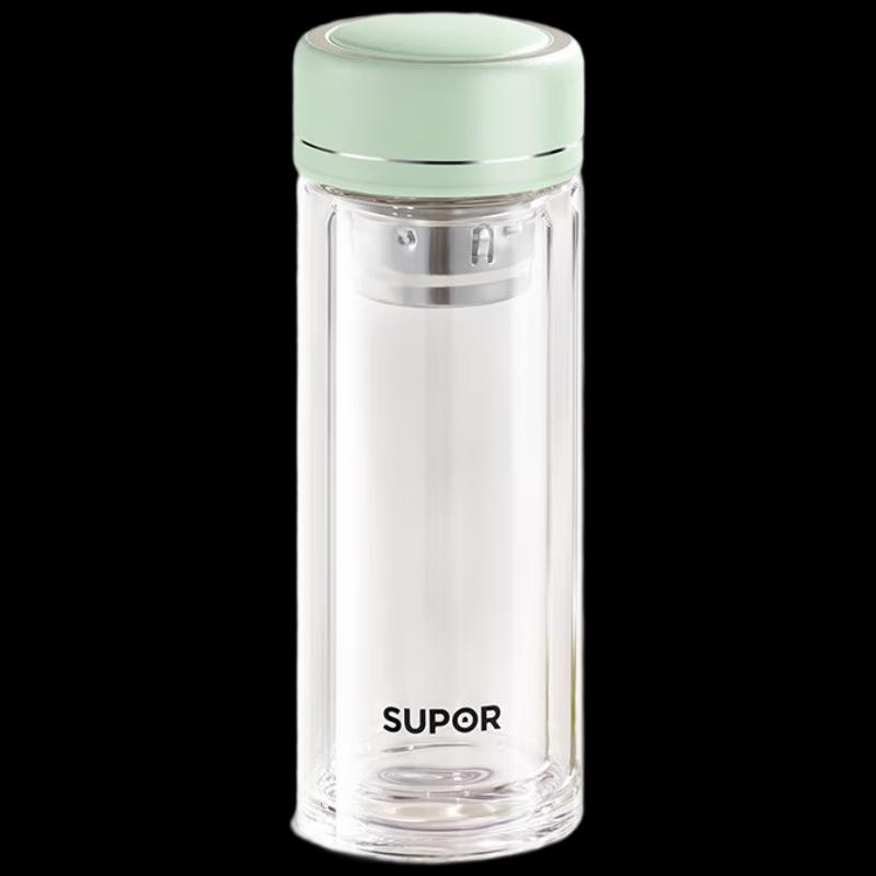 SUPOR Double-Layer Borosilicate Glass Water Cup
SUPOR Double-Layer Borosilicate Glass Water Cup