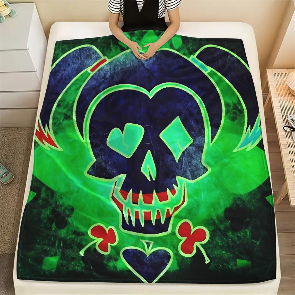 Harley Quinn Flannel Blanket, Soft Stylish Throw for Home Decor, Ideal Gift for DC Fans, Warm for Sofa and Lounge 75x90cm
Harley Quinn Flannel Blanket, Soft Stylish Throw for Home Decor, Ideal Gift for DC Fans, Warm for Sofa and Lounge 75x90cm