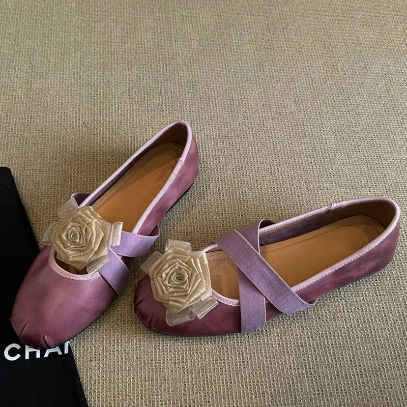 Sheepskin version~ Leather flower cross strap Mary Jane shoes women s polishing playful age-reducing French spring versatile single shoes 40
Sheepskin version~ Leather flower cross strap Mary Jane shoes women s polishing playful age-reducing French spring versatile single shoes 40