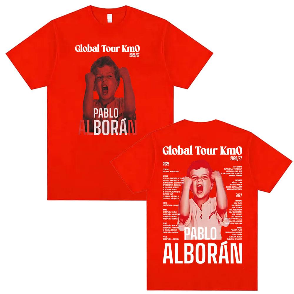 Pablo Alborán Global Tour Kmo 2026 Double Sided Print Shirt Unisex Women Fashion Retro Gothic Oversized Tshirt Streetwear Unisex XL
Pablo Alborán Global Tour Kmo 2026 Double Sided Print Shirt Unisex Women Fashion Retro Gothic Oversized Tshirt Streetwear Unisex XL