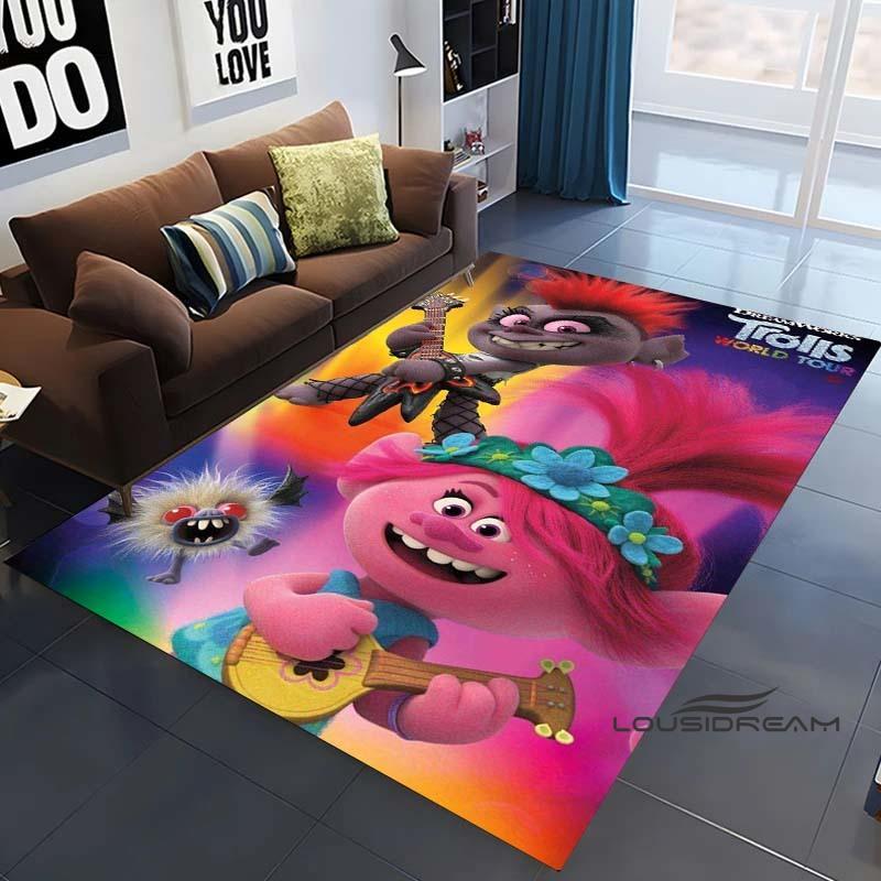 Cartoon Trolls World Tour rectangular non-slip soft floor mat for home use, front door, indoor/outdoor use, hotel decorative mat 60x90cm
Cartoon Trolls World Tour rectangular non-slip soft floor mat for home use, front door, indoor/outdoor use, hotel decorative mat 60x90cm