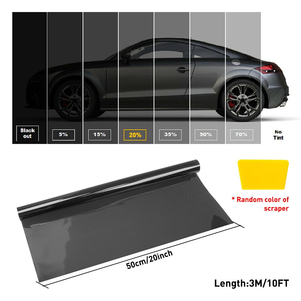 1Pcs 3M Uncut Roll Window Tint Film Black 70% 5% 20% VLT Fit For Car Front Rear Windshields Windows Sunroof 1% 25% Transmittance VLT 70 Percent
1Pcs 3M Uncut Roll Window Tint Film Black 70% 5% 20% VLT Fit For Car Front Rear Windshields Windows Sunroof 1% 25% Transmittance VLT 70 Percent