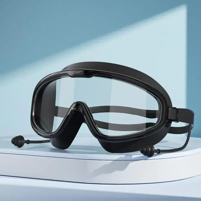 Large Frame Swimming Goggles for Adult Anti-Fog UV Protection Wide View Scuba Diving Swimming Glasses Water Swim Accessories чёрный
Large Frame Swimming Goggles for Adult Anti-Fog UV Protection Wide View Scuba Diving Swimming Glasses Water Swim Accessories чёрный