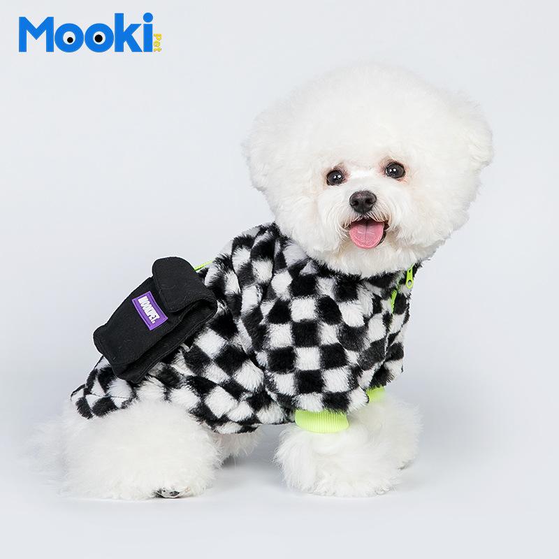 MOOKIPET Одежда для собак/шуба Плюшевое пальто в клетку с сумкой Съемное пальто для домашних животных
MOOKIPET Одежда для собак/шуба Плюшевое пальто в клетку с сумкой Съемное пальто для домашних животных