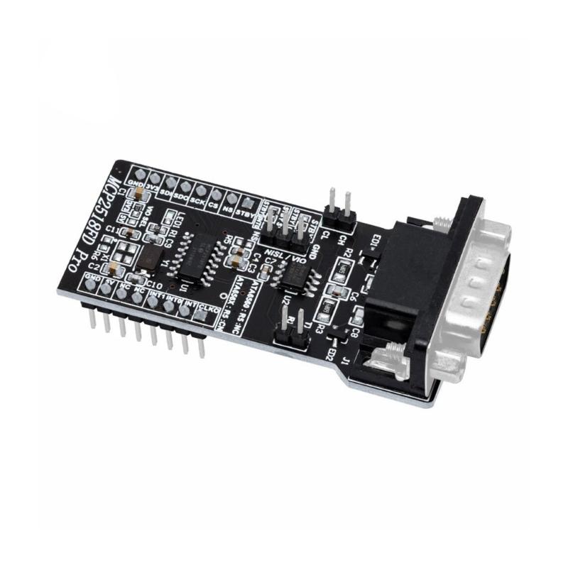 Модуль SPI до CANFD Модуль MCP2518FD Трансивер ATA6560 Модуль шини Супер MCP2515 Комунікаційна плата MCP2518FD 1
Модуль SPI до CANFD Модуль MCP2518FD Трансивер ATA6560 Модуль шини Супер MCP2515 Комунікаційна плата MCP2518FD 1