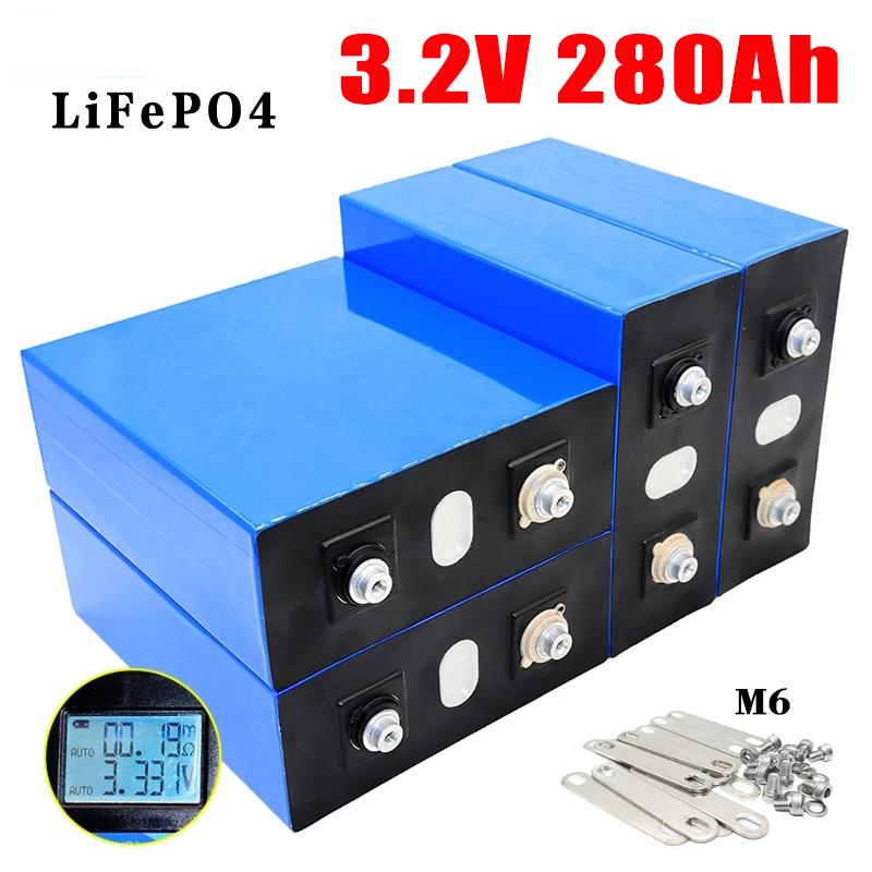 1-4 шт. 3,2 В 280 Ач Lifepo4 Аккумулятор DIY 12 В 24 В 280000 мАч Аккумуляторная батарея Электромобиль RV Солнечная система хранения Tax Free
1-4 шт. 3,2 В 280 Ач Lifepo4 Аккумулятор DIY 12 В 24 В 280000 мАч Аккумуляторная батарея Электромобиль RV Солнечная система хранения Tax Free