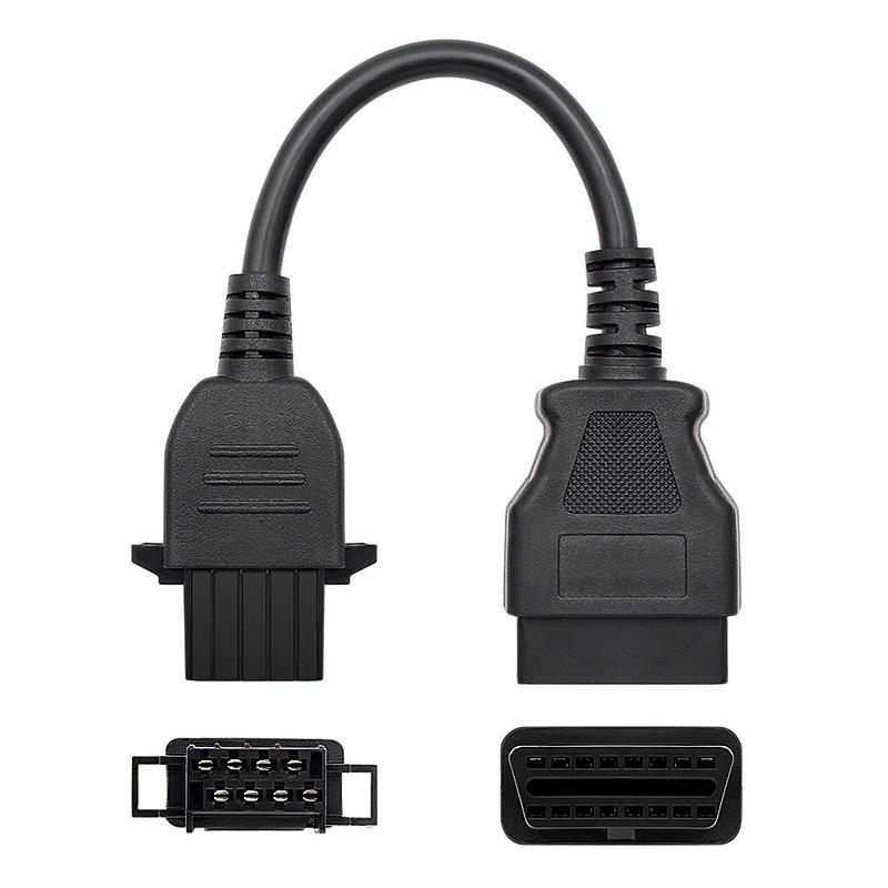 8 Pin to 16 Pin OBD2 Diagnostic Connector Adapter Cable for Volvo Trucks TCS Diagnostic Tool Type A
8 Pin to 16 Pin OBD2 Diagnostic Connector Adapter Cable for Volvo Trucks TCS Diagnostic Tool Type A