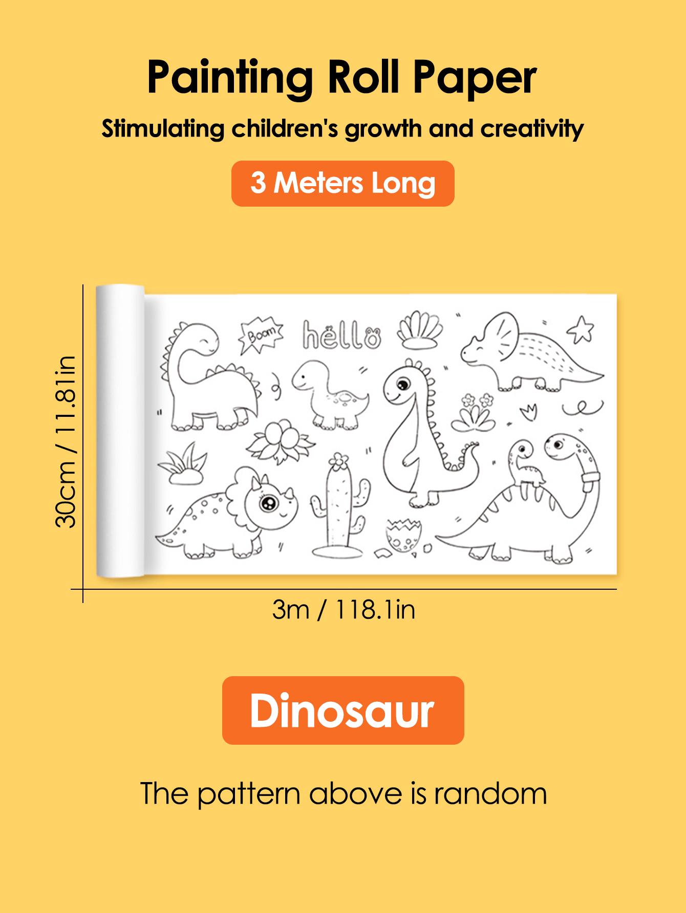 Children Drawing Roll DIY Sticky Color Filling Paper Coloring Paper Roll For Kids DIY Painting Drawing Early Educational Toys
Children Drawing Roll DIY Sticky Color Filling Paper Coloring Paper Roll For Kids DIY Painting Drawing Early Educational Toys