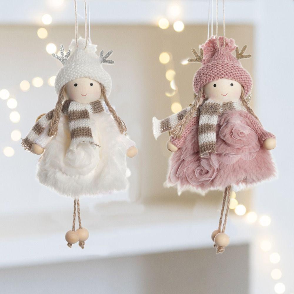 Antler Christmas Plush Girls Pendant Angel Christmas Tree Pendant Plush Doll Pendant New Year
Antler Christmas Plush Girls Pendant Angel Christmas Tree Pendant Plush Doll Pendant New Year