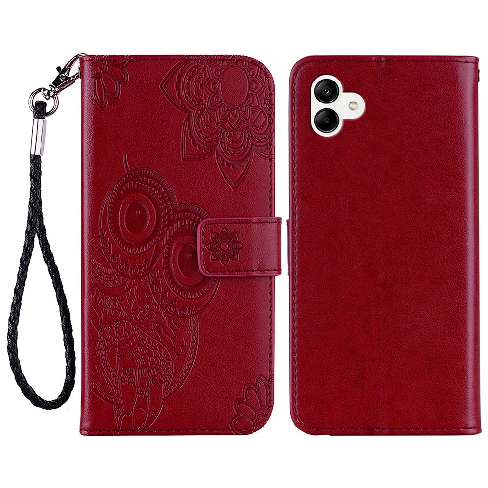 For Samsung Galaxy A06 4G Case Owl Flower Imprinted Leather Cover Wallet with Strap C
For Samsung Galaxy A06 4G Case Owl Flower Imprinted Leather Cover Wallet with Strap C