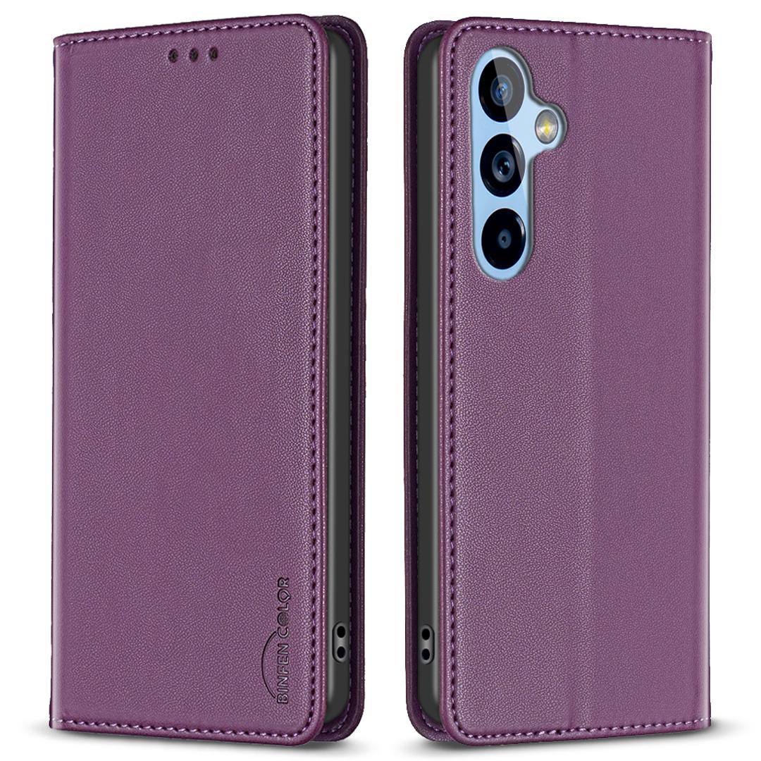 BINFEN COLOR BF18 PU Leather Case for Samsung Galaxy A54 5G,Card Holder Stand Magnetic Phone Cover Dark Purple
BINFEN COLOR BF18 PU Leather Case for Samsung Galaxy A54 5G,Card Holder Stand Magnetic Phone Cover Dark Purple