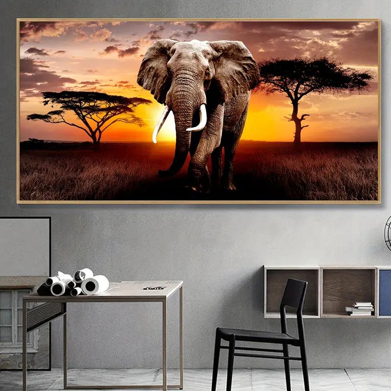 Unframed Canvas Poster, Modern Art, Animal Elephant, Ideal Gift For Bedroom Living Room Corridor, Wall Art, Wall Decor, 20x40cm No Framed
Unframed Canvas Poster, Modern Art, Animal Elephant, Ideal Gift For Bedroom Living Room Corridor, Wall Art, Wall Decor, 20x40cm No Framed