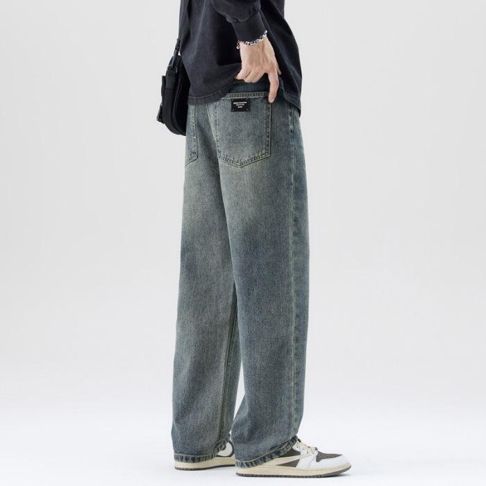 Новые весенние джинсы широкие штанины мужские свободные прямые мужские повседневные брюки 36
Новые весенние джинсы широкие штанины мужские свободные прямые мужские повседневные брюки 36