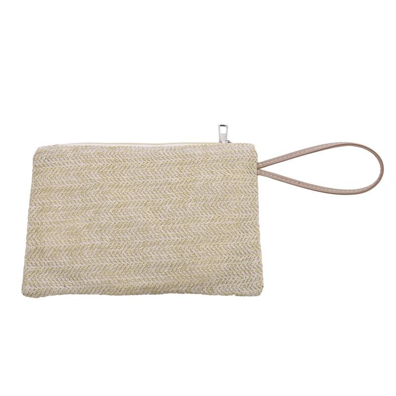 Женская мода Плетеная соломенная сумка ручной работы Портативный кошелек для мобильного телефона и монет Однотонный простой клатч One Size хаки
Женская мода Плетеная соломенная сумка ручной работы Портативный кошелек для мобильного телефона и монет Однотонный простой клатч One Size хаки