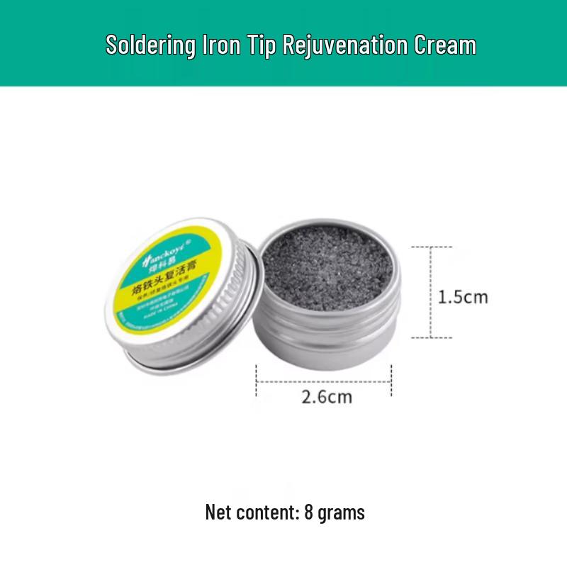 Soldering Iron Tip Cleaner and Reviver Paste
Soldering Iron Tip Cleaner and Reviver Paste